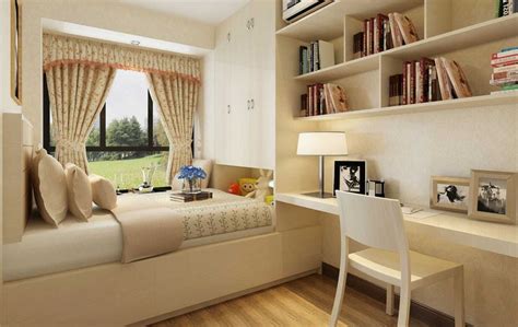 新古典风格公寓富裕型80平米卧室卧室背景墙床台湾家居_齐家网装修效果图