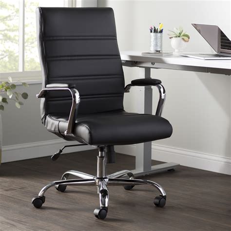 Adjustable Executive Office Chair Reclining High Back Office Chair Big ...
