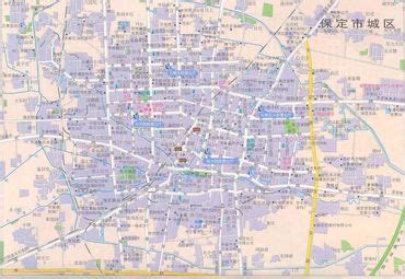 中国保定市地图版块png图片免费下载-素材7JmejVeWe-新图网