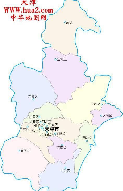 天津区位图区域划分,天津区域划分,天津区域分布图_大山谷图库