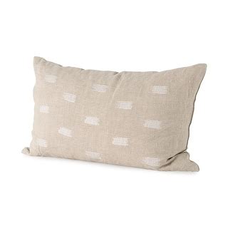 Lacey Beige & White Decorative Pillow Cover - On Sale - Bed Bath ...