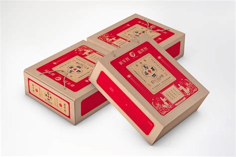 箱盒汇主创陕西传统风格“步步糕升”糕点礼盒包装设计_箱盒汇网-站酷ZCOOL