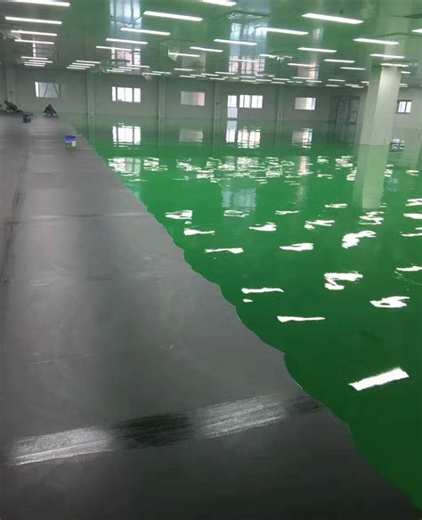 厂家供应绿色地坪漆环氧高光耐磨地坪漆车间环氧树脂地面漆-阿里巴巴