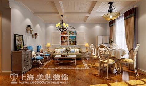 濮阳英皇国际90平方两室两厅地中海风格装修案例 - 酷家乐