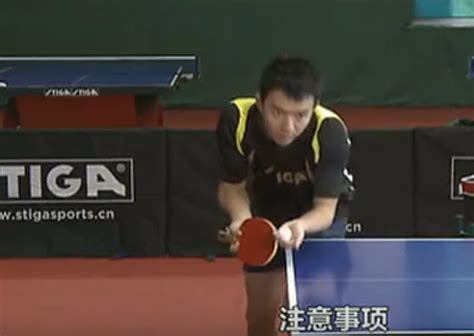 国手乒乓课堂 第2集 吴家骥直拍正手发侧旋球