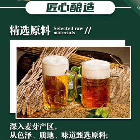 雪熊哈尔滨国产酿造精酿老啤酒优质麦芽发酵罐装500ML12整箱批发