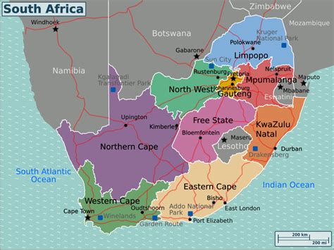 South Africa Provinces Map South Africa Map Africa - vrogue.co