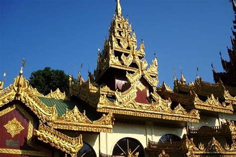 缅甸佛教大金塔高清图片下载-正版图片500893319-摄图网