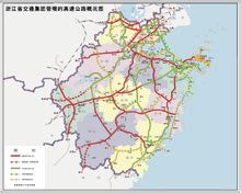 浙江交通地图图片