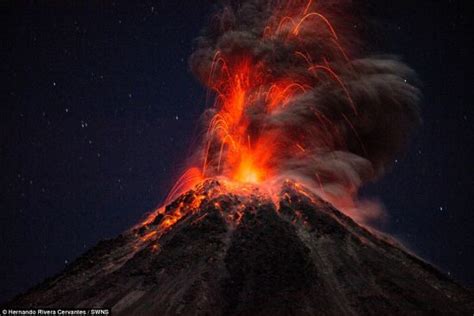 神奇现象之模拟火山爆发 科学小实验