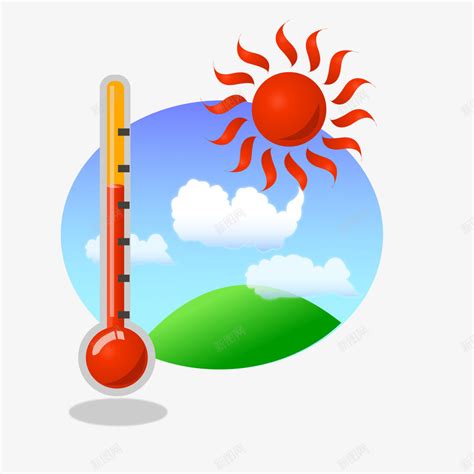 炎热夏季高温预警插画插画图片下载-正版图片401947655-摄图网