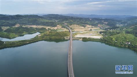 航拍湖北丹江口水库风景名胜区-国际在线