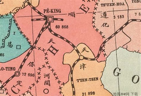 1917年广东全省地图-地图114网