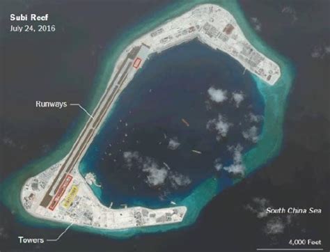 中国2架客机在南沙美济礁渚碧礁新建机场试飞成功_手机新浪网