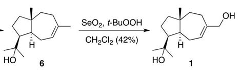 Solved ОН SeO2, t-BuOOH CH2Cl2 (42%) H НО 6 НО 1 | Chegg.com