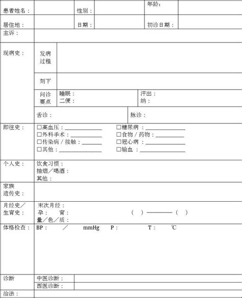 门诊病历和处方的书写规范Word模板下载_编号lxnmdorb_熊猫办公