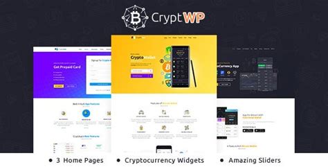CryptWP汉化版加密货币交易所APP推广WordPress主题V2.8 - 云创源码