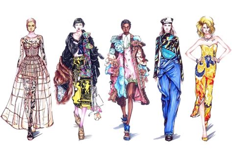 服装设计图稿图片