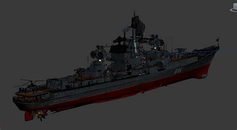 苏联“克列斯塔”级巡洋舰|插画|概念设定|nangesfg - 原创作品 - 站酷 (ZCOOL)