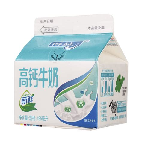 得益高钙纯牛奶195ml/杯牛乳浓缩营养新鲜蛋白能量早餐经典【报价 价格 评测 怎么样】 -什么值得买
