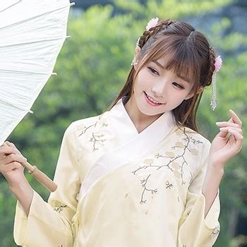 古风头像黄色系女生唯美