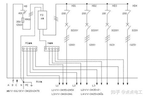 家庭电路图图片
