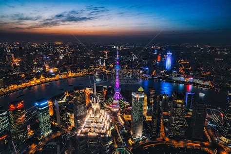 武汉城市风光高楼夜景高清图片下载-正版图片500597969-摄图网