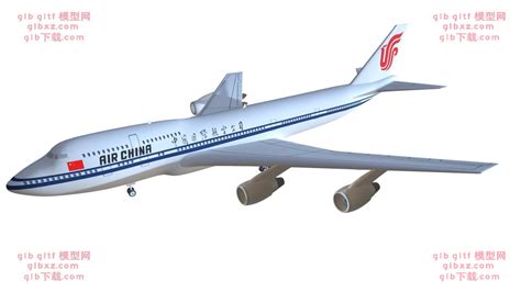 现代波音747飞机客机马航3d模型下载_ID10250522_3dmax免费模型-欧模网