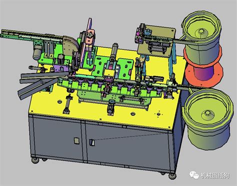 【非标数模】非标自动化铁扣组装机3D数模图纸 Solidworks设计_SolidWorks-仿真秀干货文章
