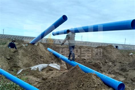 格尔木河西农场PVC-O管灌溉项目_河北建投宝塑管业有限公司