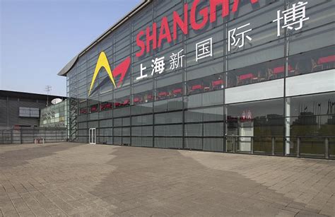 WS HA，中国上海新国际博览中心鸟瞰图—高清视频下载、购买_视觉中国视频素材中心