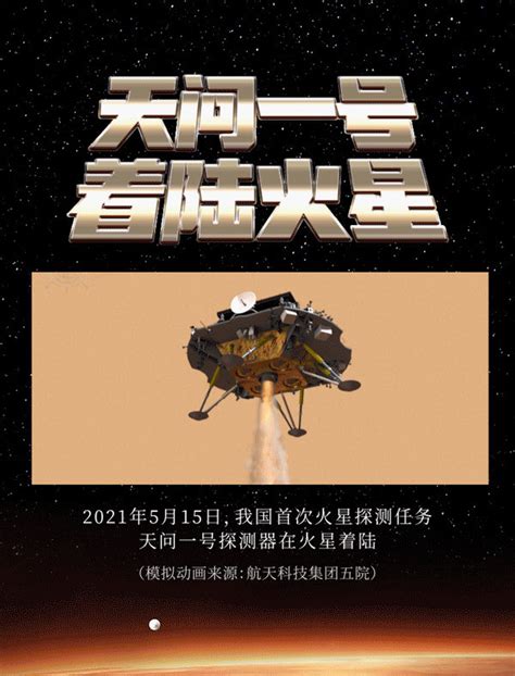 火星上首次留下中国印迹-我国首次登陆火星-中国天问成功着陆火星 - 见闻坊