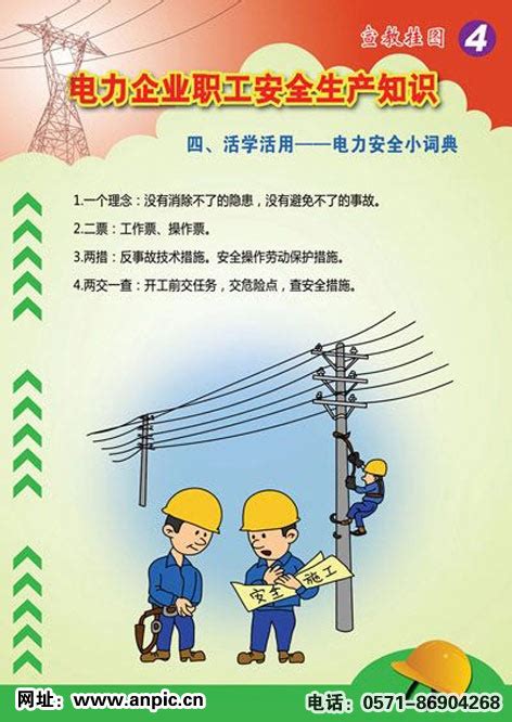 电力企业职工安全生产知识挂图-AQ054