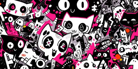 涂鸦风卡通画师:Mr.空空图片