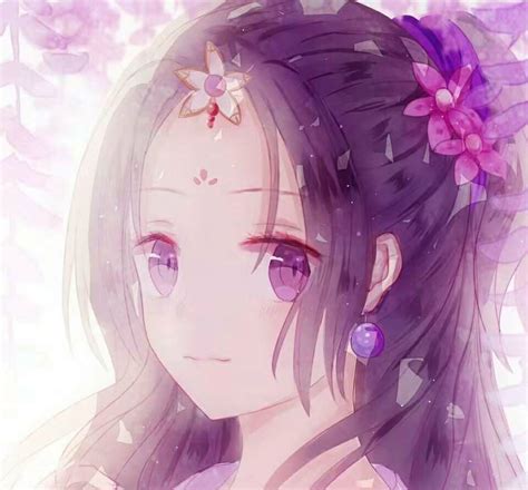 头像漫画繁花甜美女生