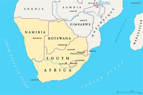 Southern African Countries - WorldAtlas