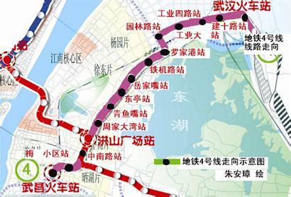 武汉地铁4号线12月试运营 届时可同站台换乘_武汉24小时_新闻中心_长江网_cjn.cn