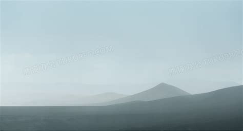 薄雾缭绕蜿蜒茶山自然风光,高山丘壑,自然风景,摄影素材,汇图网www.huitu.com