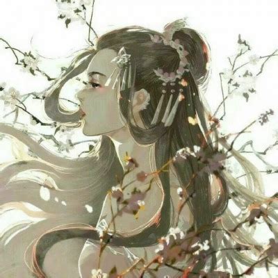 小古风动漫头像女生冷漠