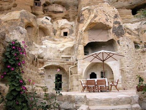 史前风格：土耳其洞穴酒店