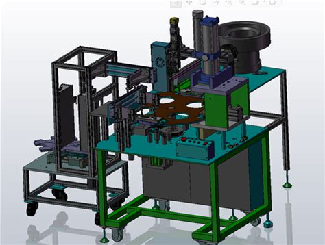 【鸿达】自动化设备-转盘式自动铆钉机3D模型下载_三维模型_SolidWorks模型 - 制造云 | 产品模型