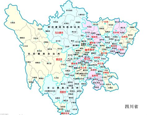 四川省旅游地图图片
