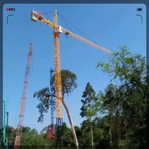 山东塔吊厂 百脉QTZ80系列（TC6010-6T）60米臂长吊重6吨塔式起重机