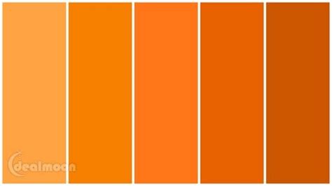 橙色系配色。橙色是欢快活泼的光辉色彩