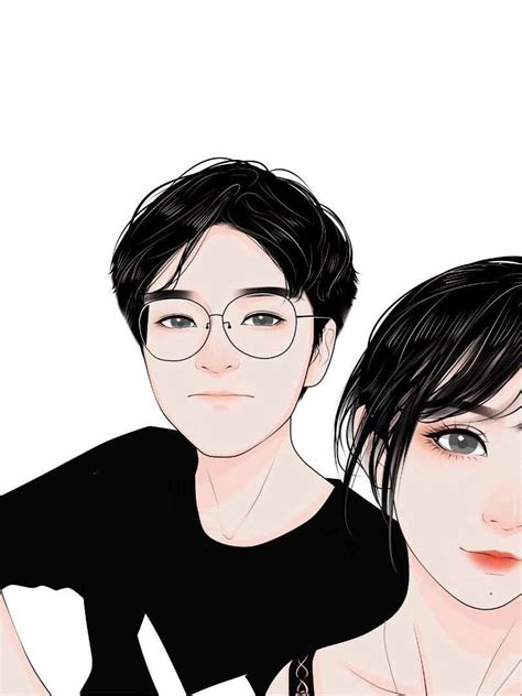 非主流绘画头像情侣