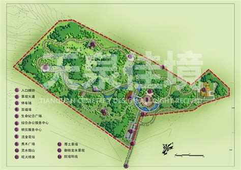 黑龙江公墓设计|黑龙江公墓规划|黑龙江墓地设计案例——天泉佳境