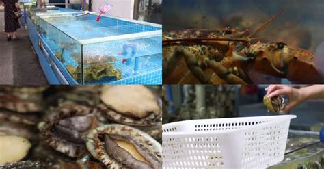 水产市场，新鲜海虾，海产市场视频素材,特色美食视频素材下载,高清3840X2160视频素材下载,凌点视频素材网,编号:391685