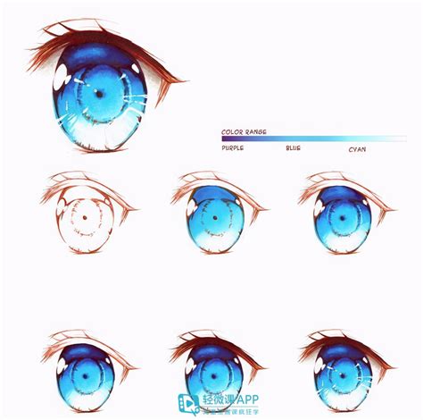 怎么正确画动漫眼睛？动漫人物眼睛正确画法！
