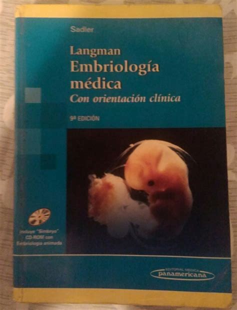 LANGMAN EMBRIOLOGIA MEDICA CON ORIENTACION CLINICA 9 EDICION PDF