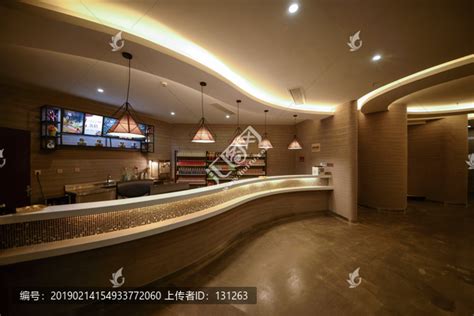 五星级酒店中餐厅KTV收银台装修高清图片下载_红动中国